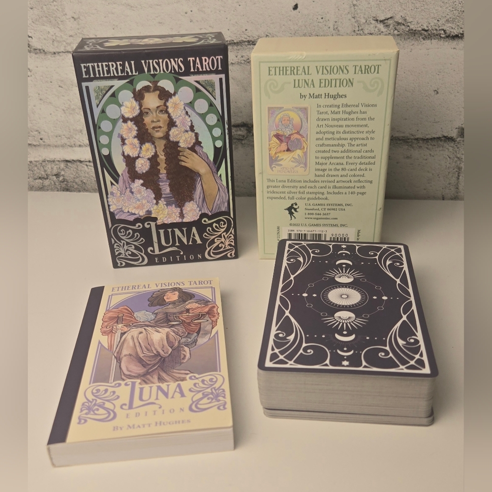 Ethereal Visions Tarot Luna Edition Matt Hughes Deck w Guidebook - Picture 6 of 13